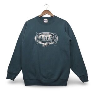 Vintage 90s Philadelphia Eagles Pro Player Sweatshirt USA Youth XL Fits Adult S